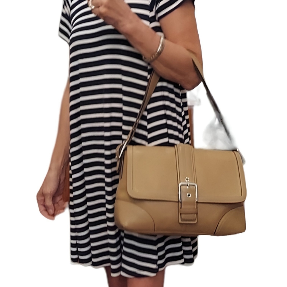 Coach Tan Shoulder Bag